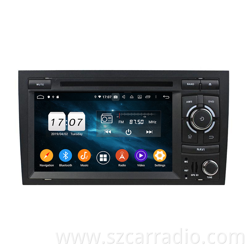 A4 auto multimedia dvd player